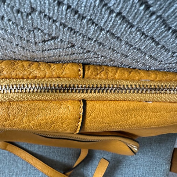 Vince Camuto Lamb Leather Crossbody Bag - Cory - Sunglow - Picture 9 of 16